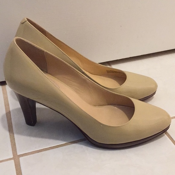 cole haan harlow open toe pump